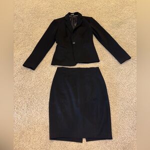 Express Black Women's Blazer and Skirt Set